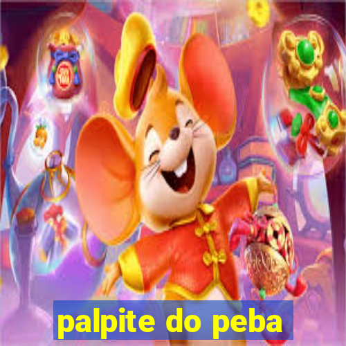 palpite do peba